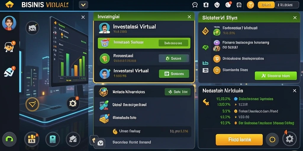 Screenshot aksi seru dalam permainan yang menegangkan.